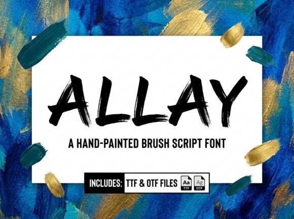 Allay: The Font with an Expressive-and-Edgy Soul