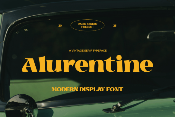 Alurentine: A Vintage Serif for Modern Luxury