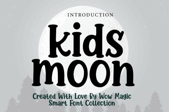Bringing Joy to Your Projects: The Kids Moon Font