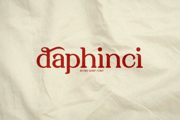 Daphinci: The Retro Serif Font That Marries Nostalgia with Now