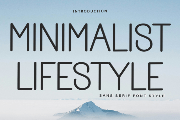 Embrace Elegance: The Minimalist Lifestyle Font