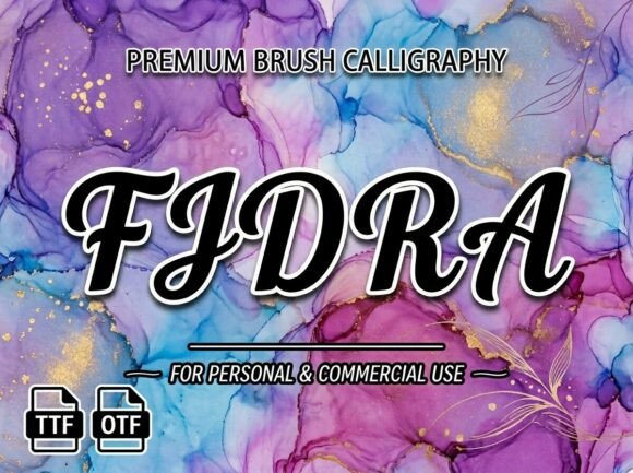 Fidra: The Bold Script Font for Handcrafted Branding