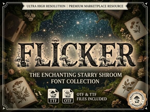 Flicker: A Display Font for Bold Brand Statements
