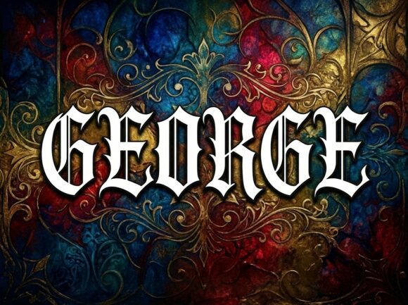 George: Commanding Attention with Medieval Blackletter