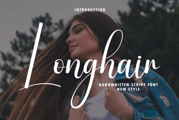 Longhair: A Fluid Script Font for Modern Luxury